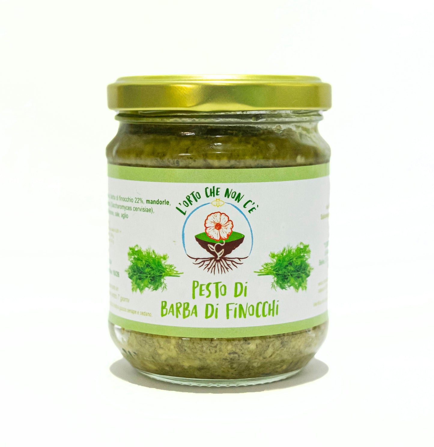 pesto di barba di finocchio (ricetta vegana) 180gr