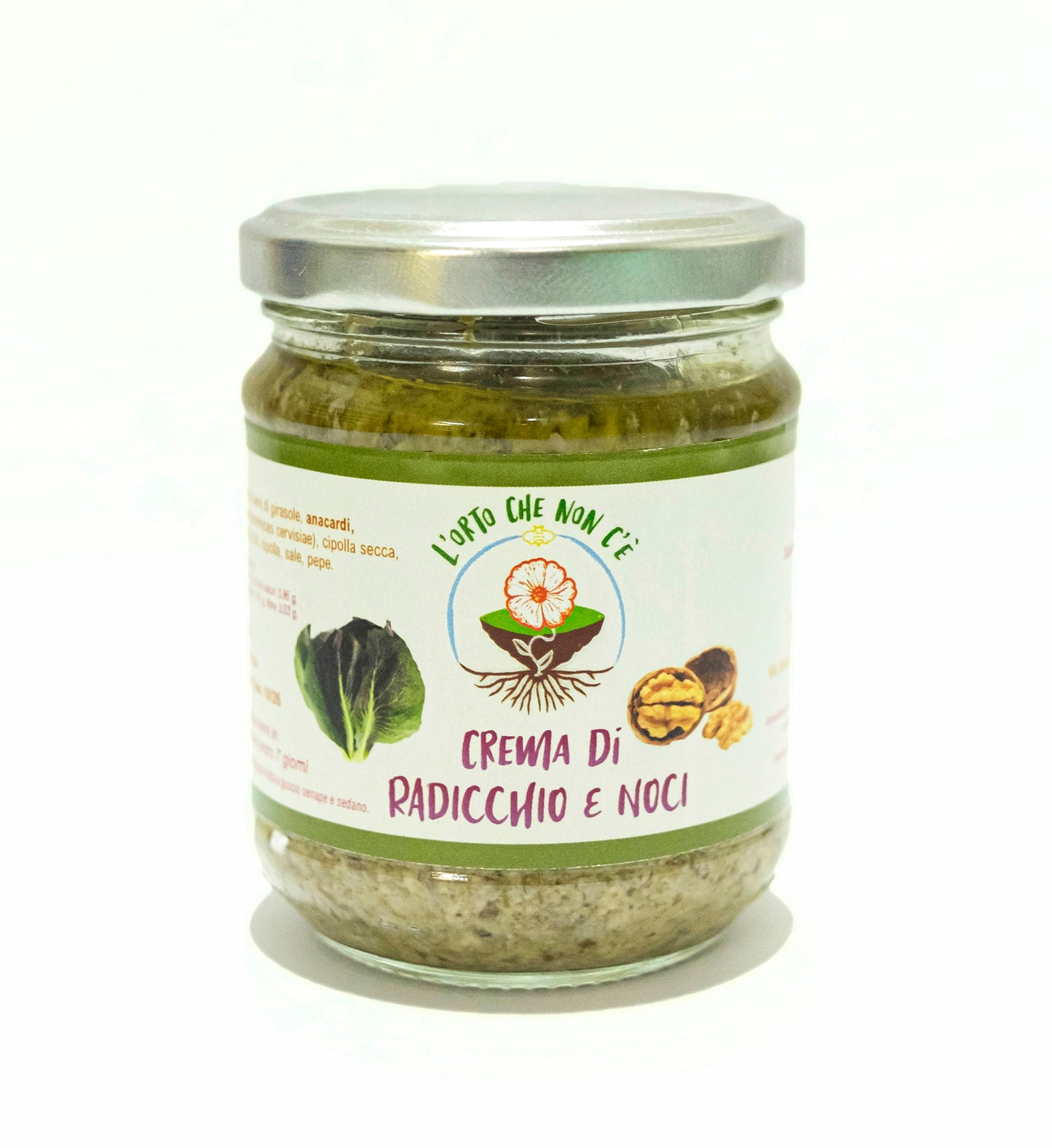crema di radicchio e noci 190gr
