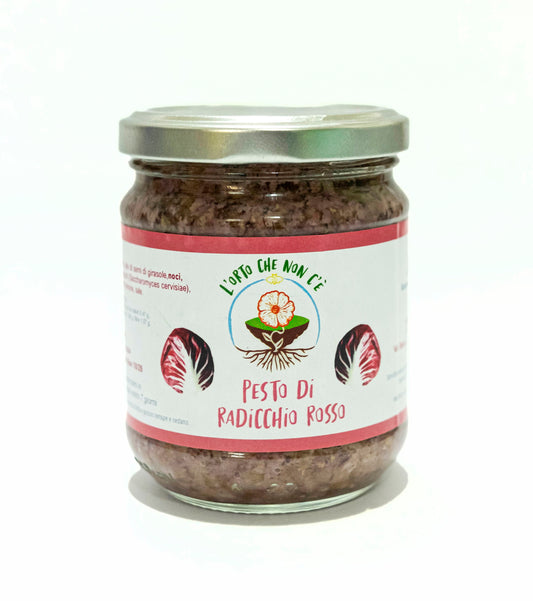 pesto di radicchio rosso 180gr