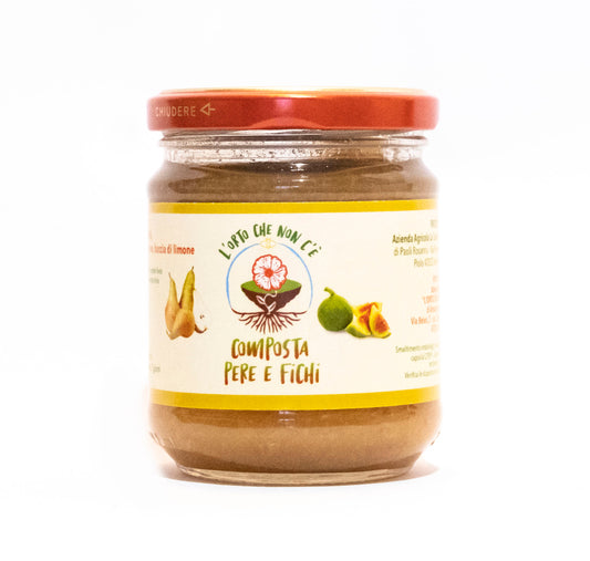 composta di pere e fichi 200gr