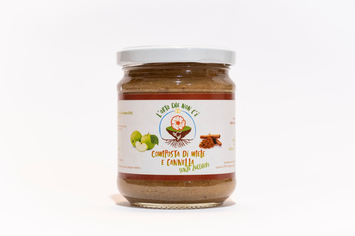 composta di mela e cannella senza zucchero 200gr