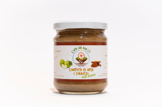 composta di mela e cannella senza zucchero 200gr
